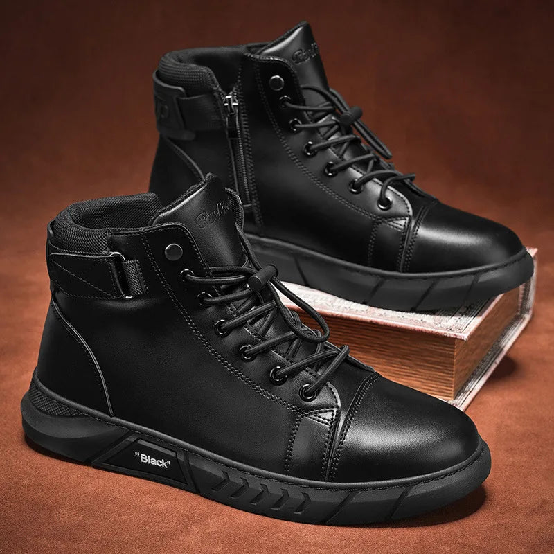 Men's Fleece-Lined Winter Boots