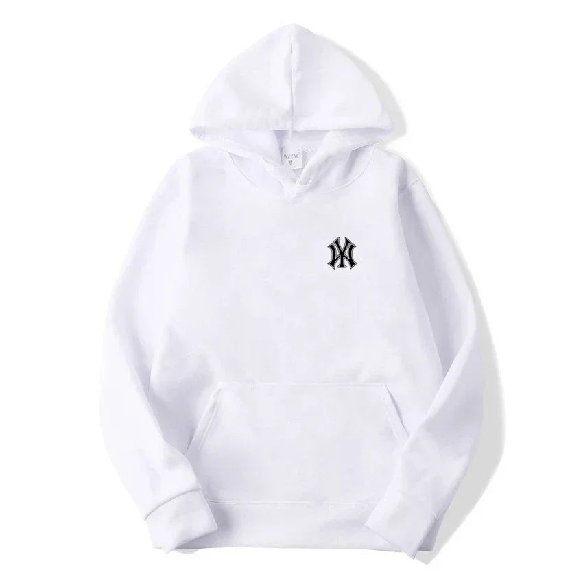 Men's Printed Pullover Hoodie Casual Outdoor Sports Sweatshirt Premium Quality Versatile Activewear