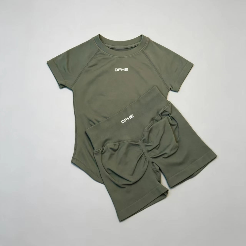 Unisex Seamless Activewear Set
