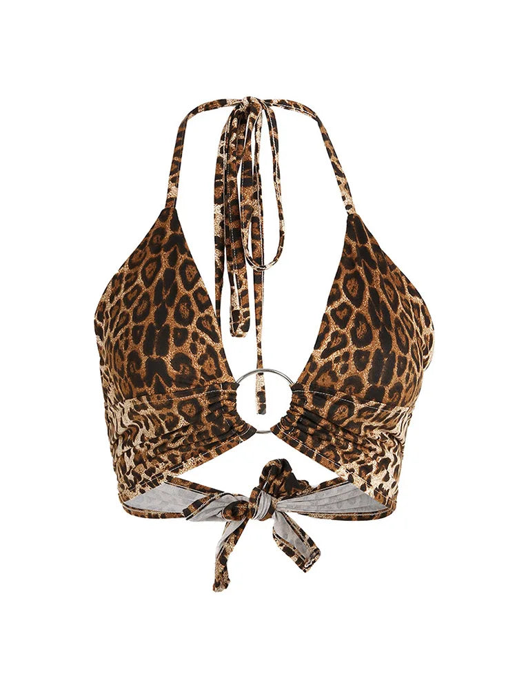 Women's Halter Crop Top