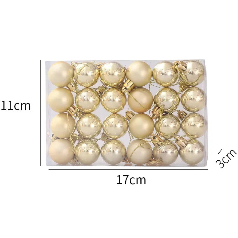 Christmas Ball Ornament Set