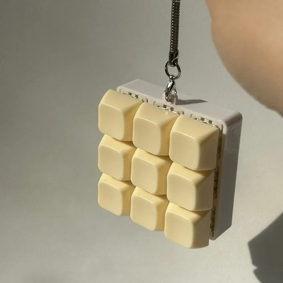 Keyboard Key Fidget Keychain