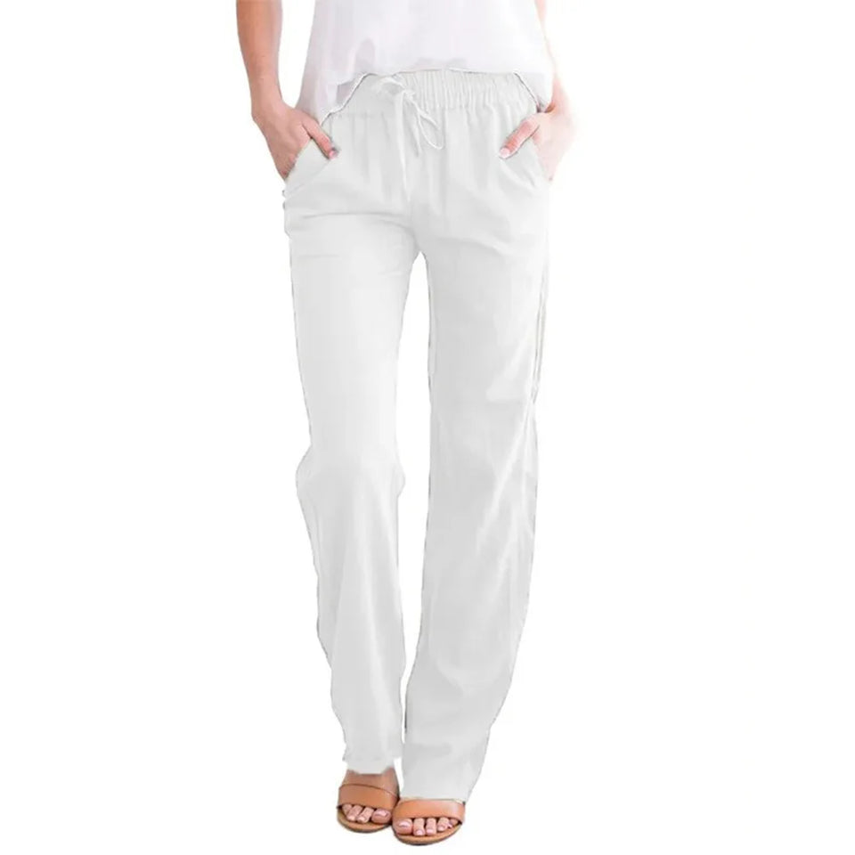Women's Cotton-Linen Pants