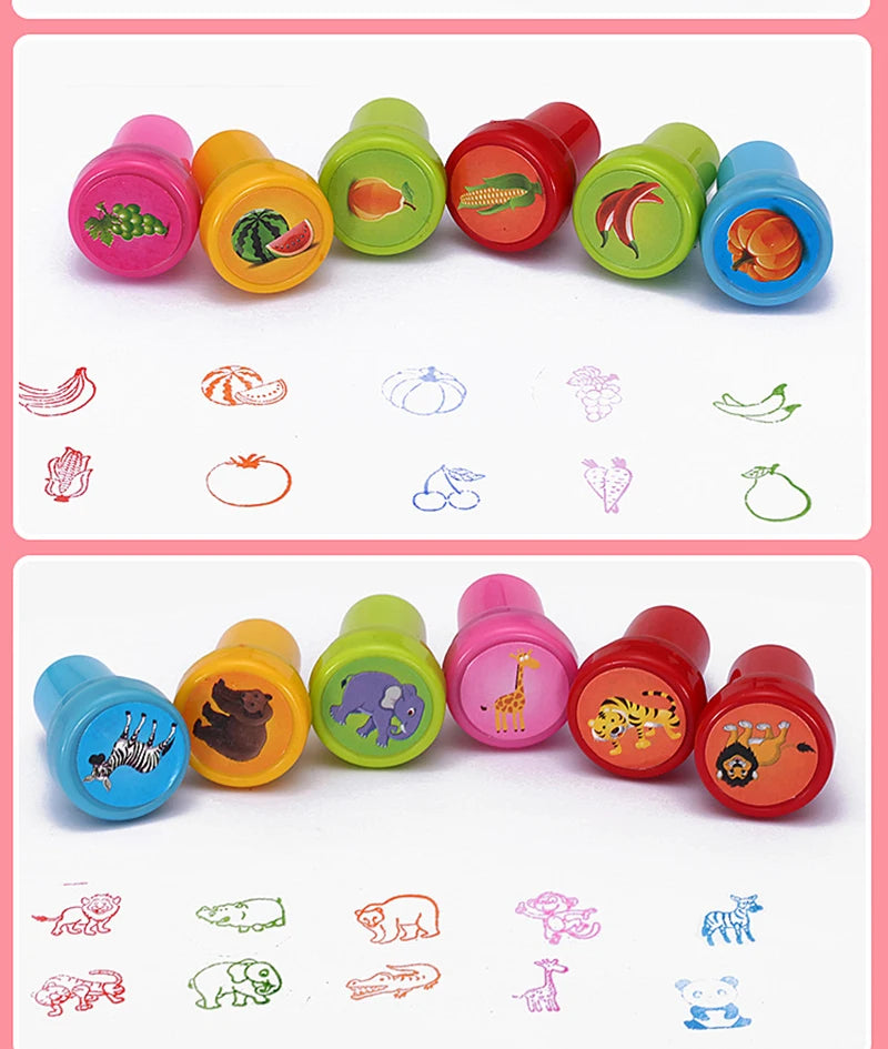 Smiley Self-Inking Stamp Set
