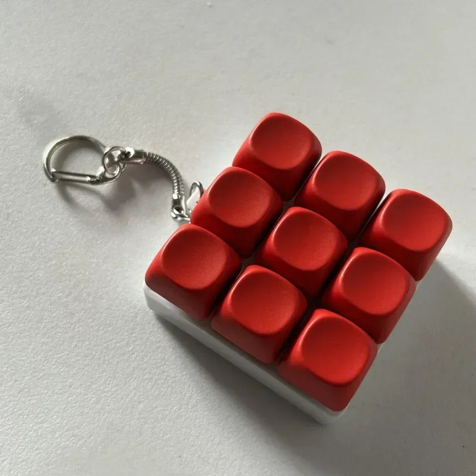 Keyboard Key Fidget Keychain