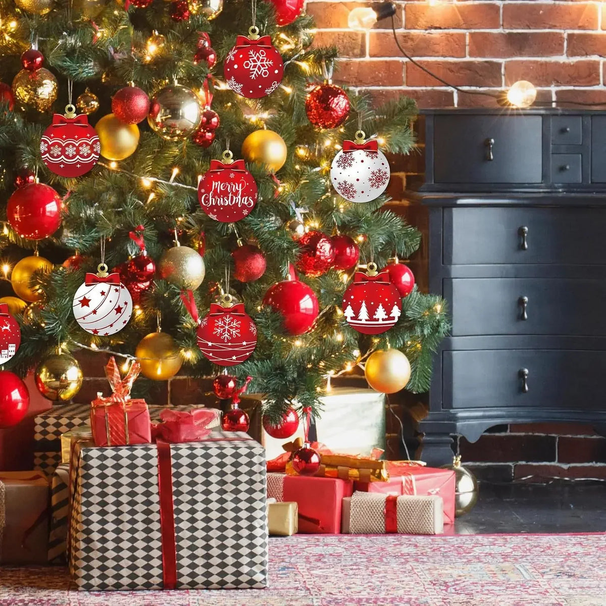 Christmas Ball Ornament Set