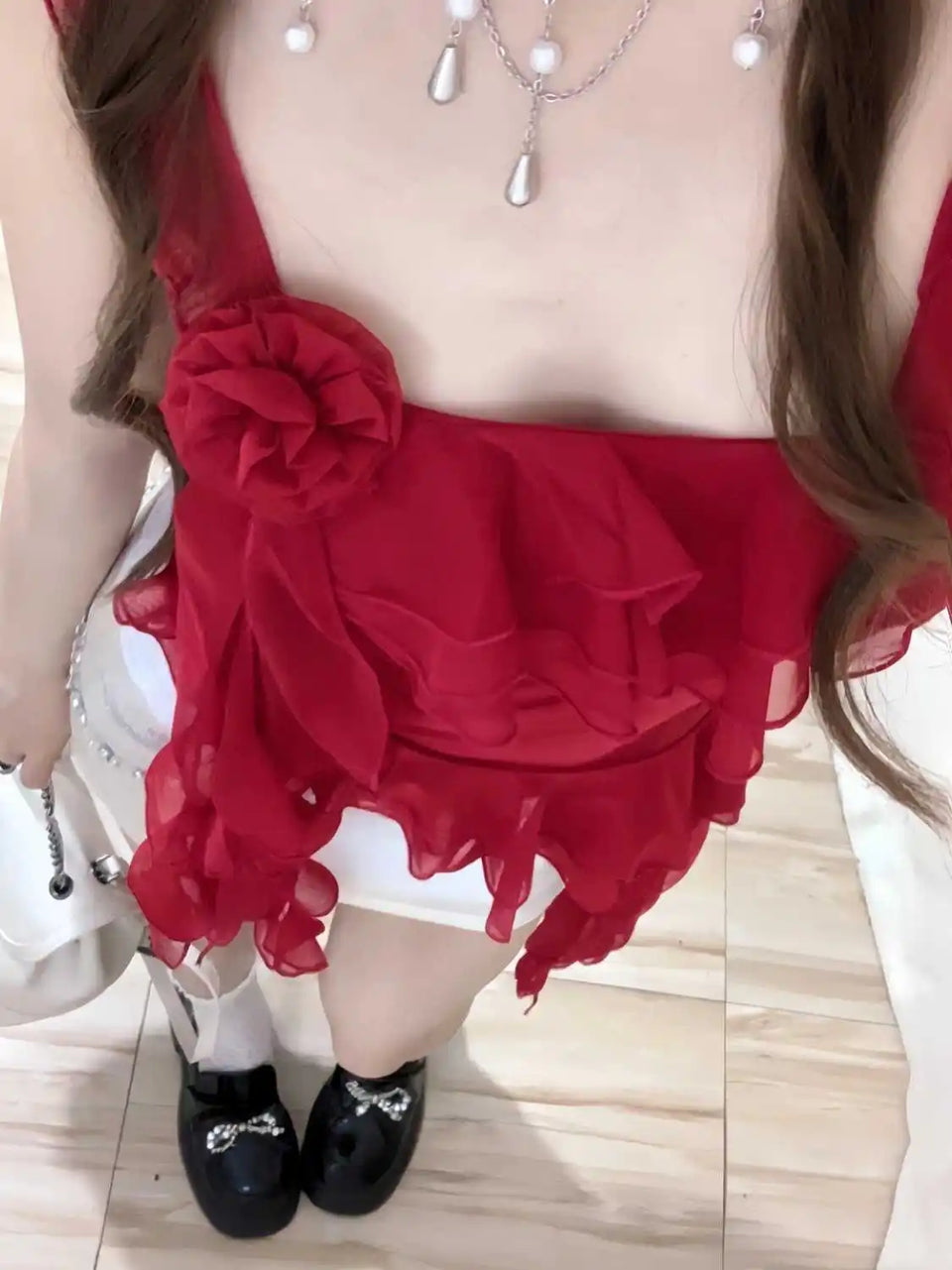 Women's Ruffle-Trim Cami Top