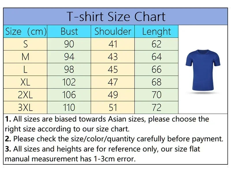 2026 Summer Daily Men's Quick Dry Moisture Wicking Compression T-Shirt Soccer Jersey Running Jogging Athletic Gym Training Top