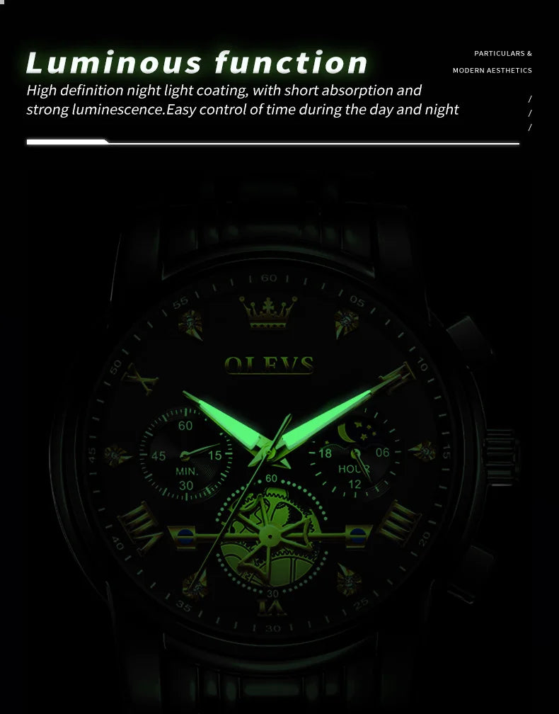 OLEVS Men's Quartz Watch