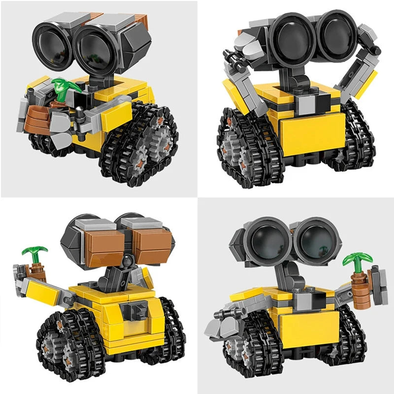 Robot Building-Block Kit — 217 Pieces, No Box