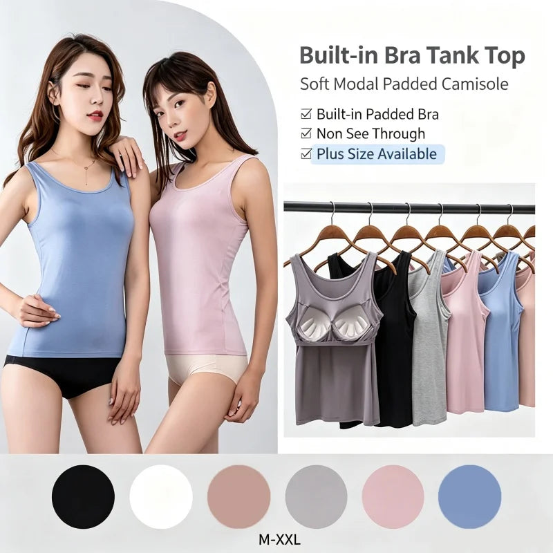 Women's Padded Tank Top