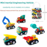 Mini Pull-Back Vehicle Set