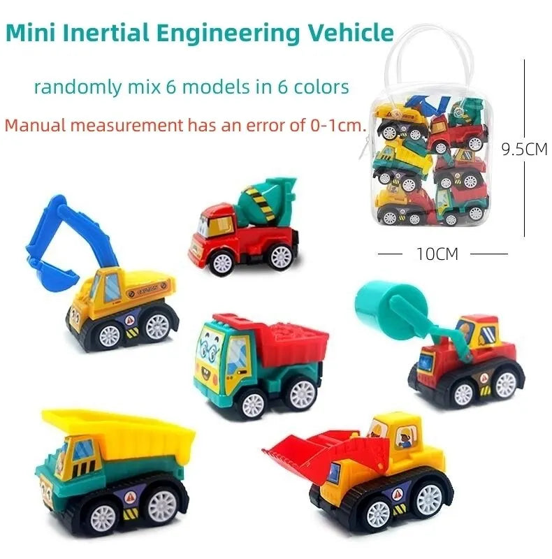 Mini Pull-Back Vehicle Set