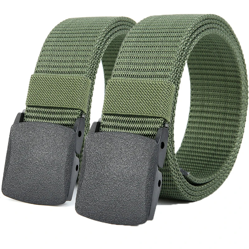 Automatic-Buckle Nylon Belt