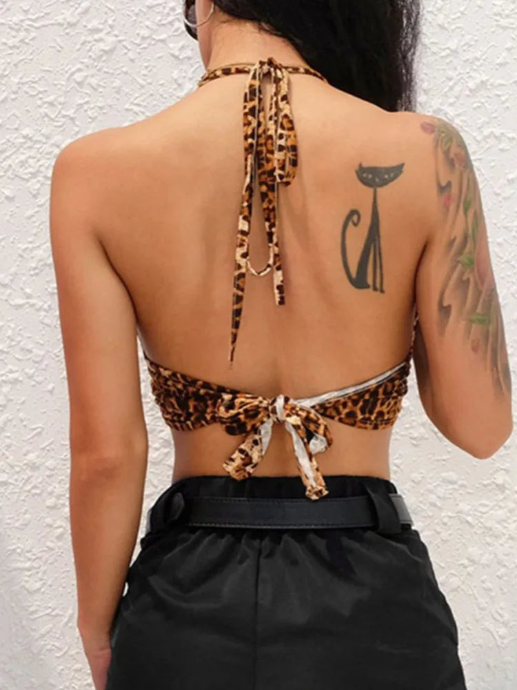 Women's Halter Crop Top
