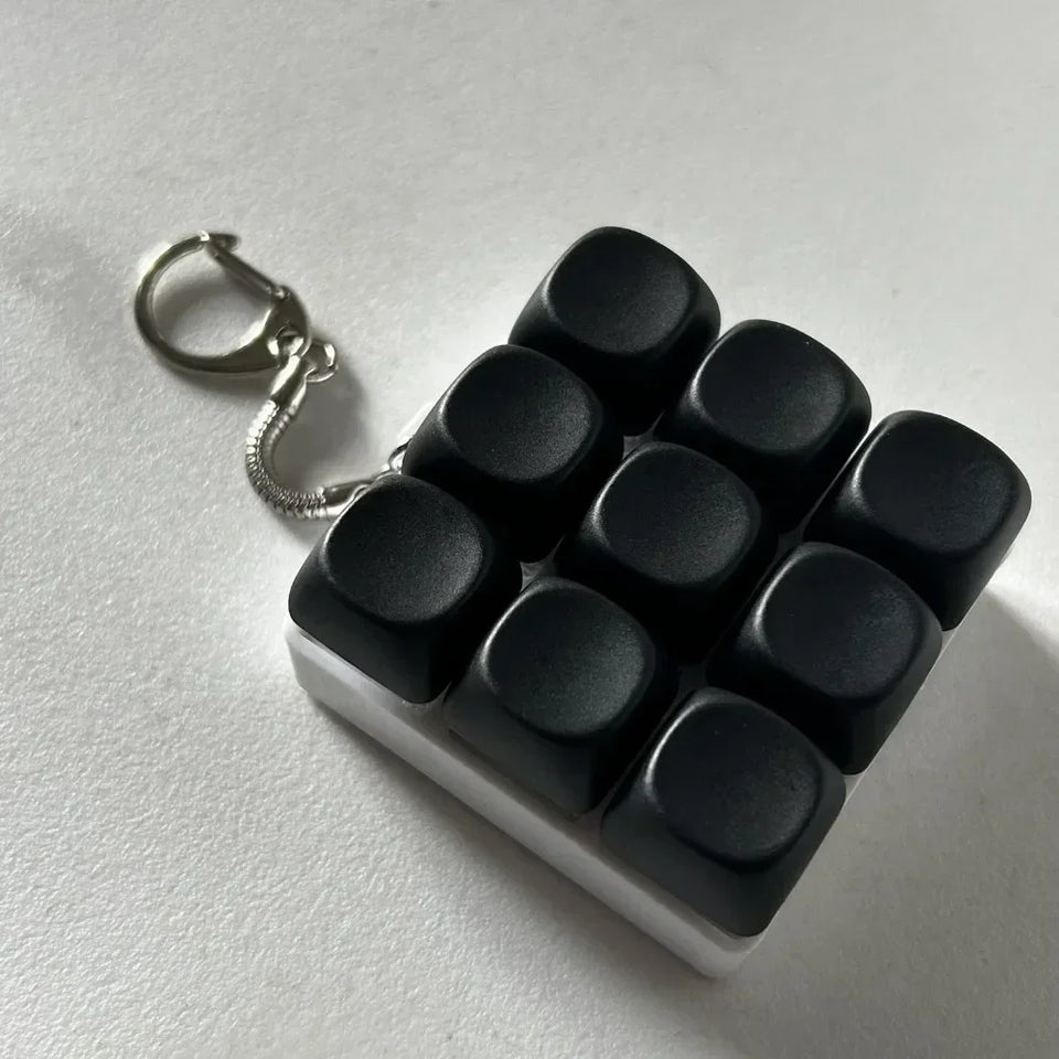 Keyboard Key Fidget Keychain