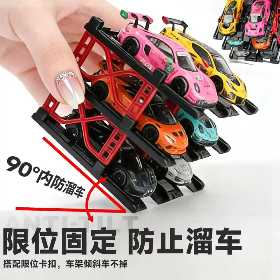 Hjmx 1/64 Glue-free Modular Miniature Models Toy