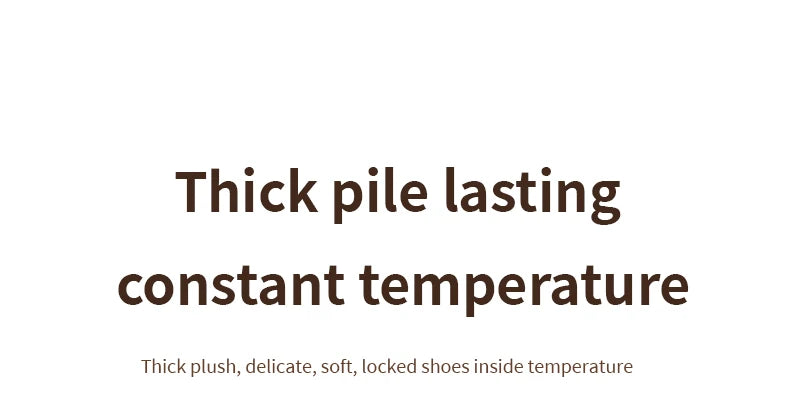 Men's Plush Slippers