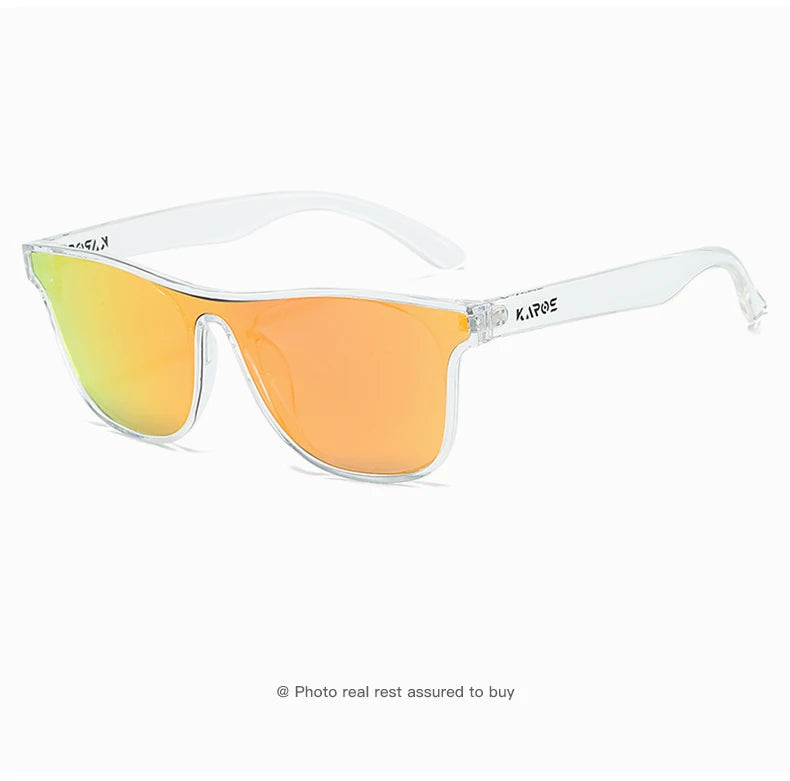 KAROS Fashion Sunglasses For Men Women Square Oversized Anti Glare Driving Eyewear Mirror Sun Glasses Women UV400 Goggles YZ2016