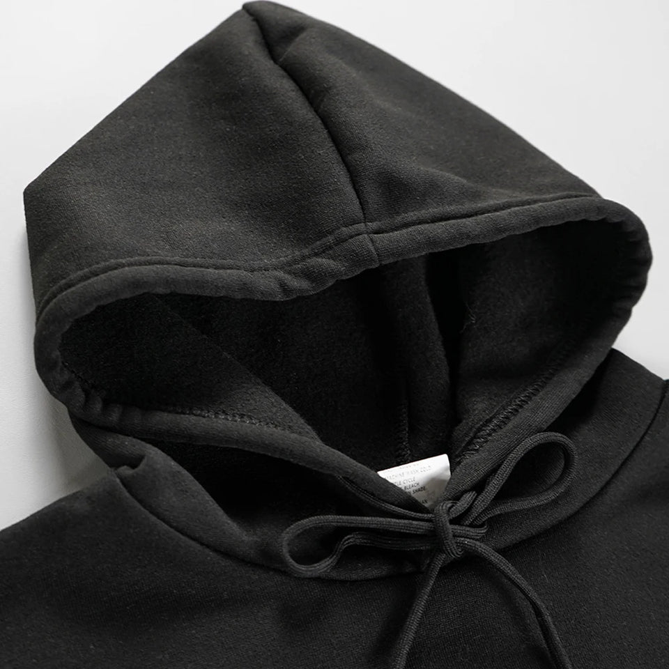 2026Men's Casual Hoodies  Fleece Hoodies Spring Autumn Pullovers Fashion Black Multiple Colour Oversized Sweatshirts Top
