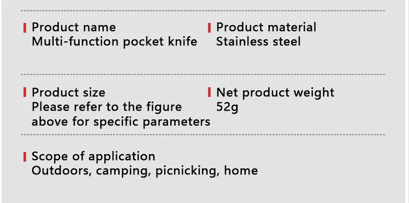 Stainless Steel Keychain Folding Knife