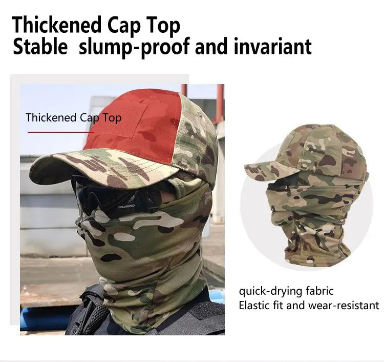 Baseball Cap and Balaclava Options
