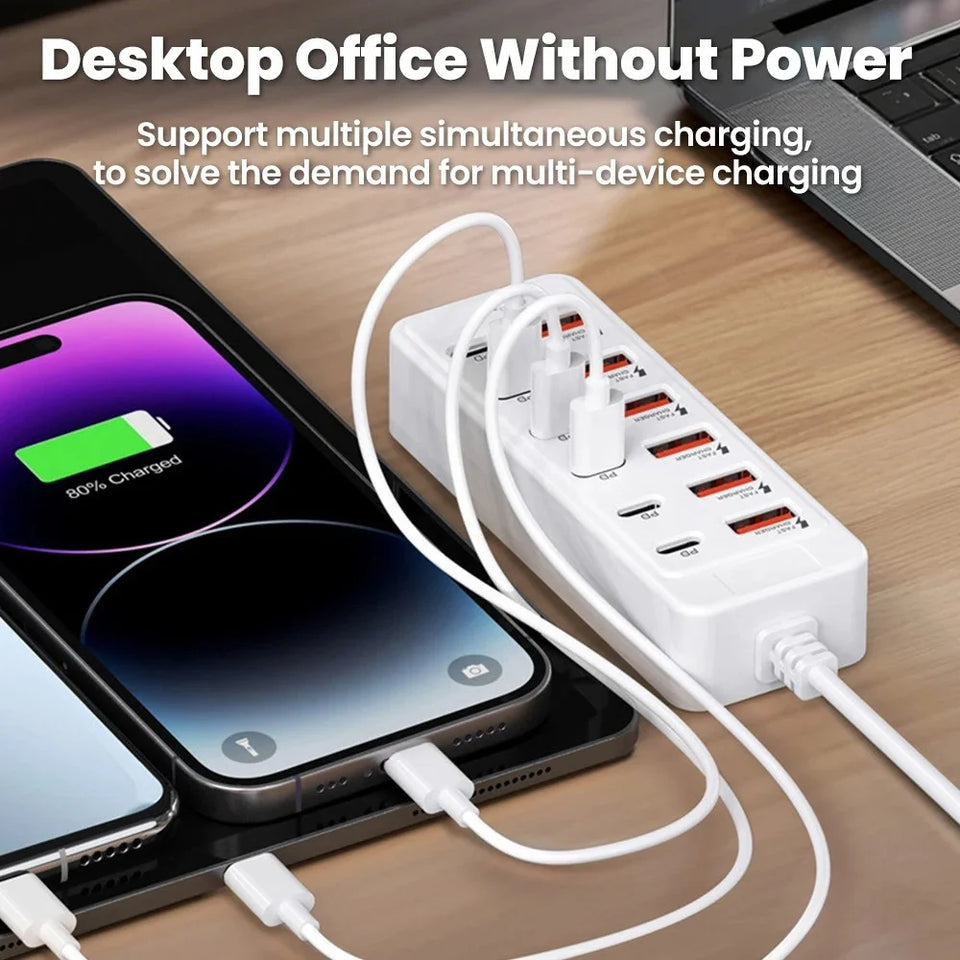 12-Port USB Charging Hub