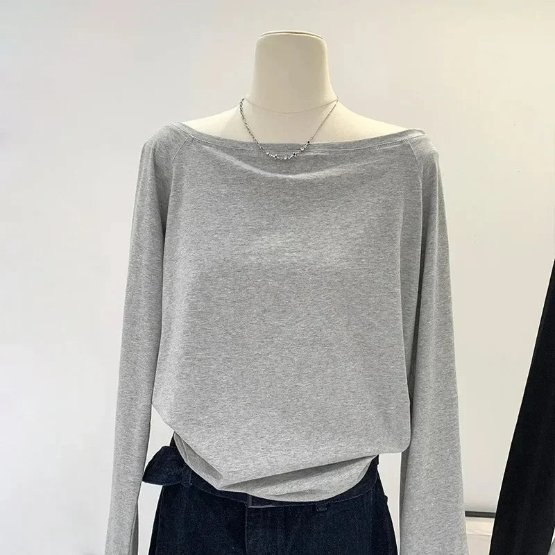 Women's One-Shoulder Shirt