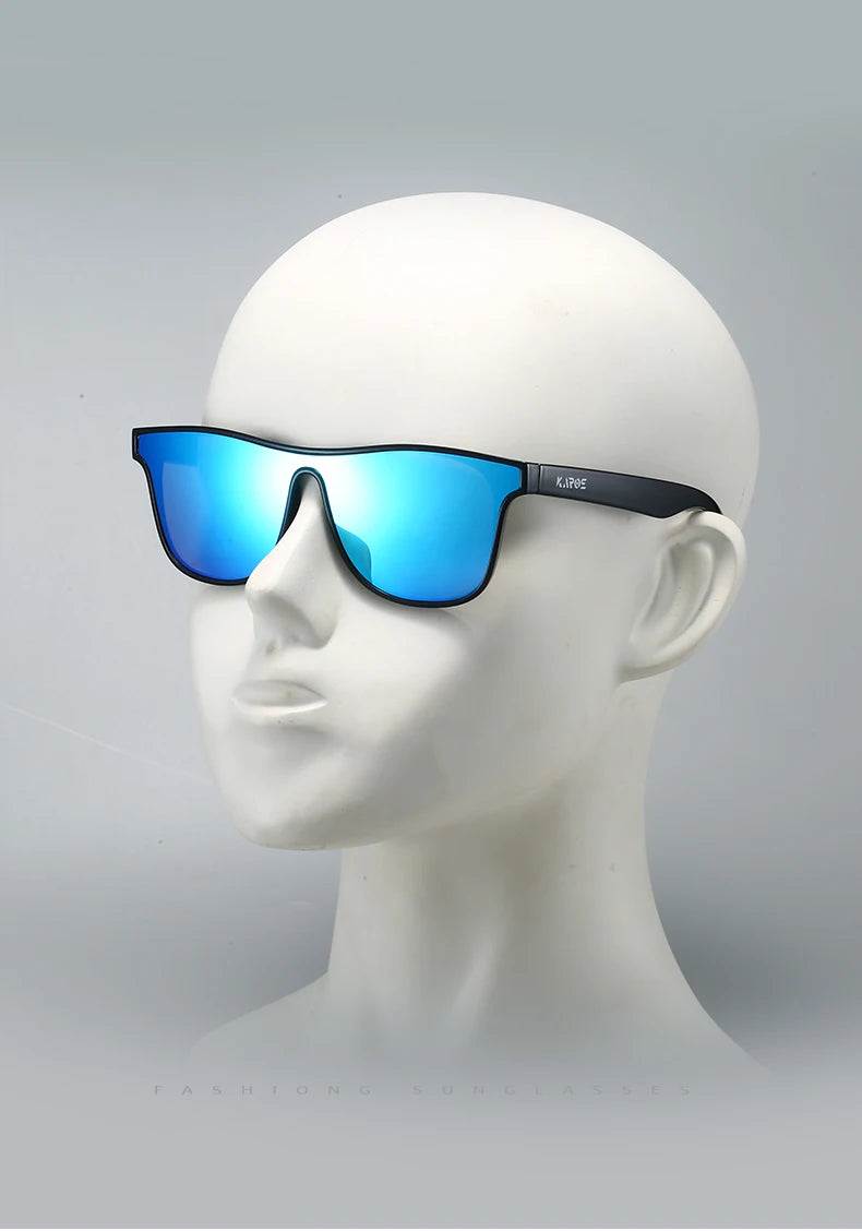 KAROS Fashion Sunglasses For Men Women Square Oversized Anti Glare Driving Eyewear Mirror Sun Glasses Women UV400 Goggles YZ2016