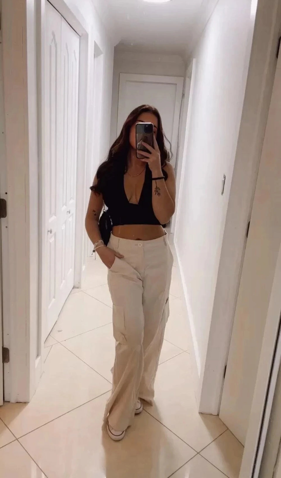 Women's Halter Crop Top