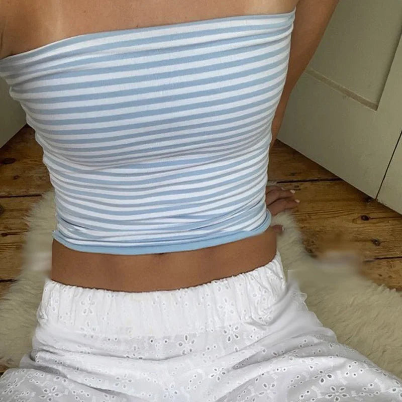 Women's Off-Shoulder Crop Top