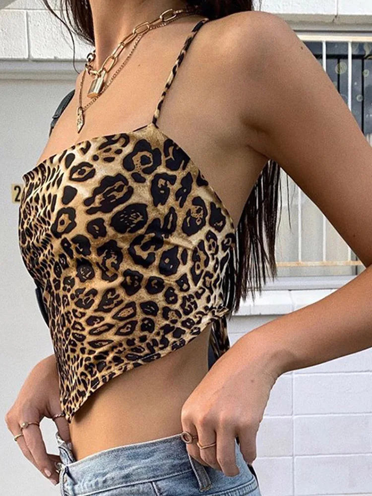 Women's Lace-Trim Crop Top