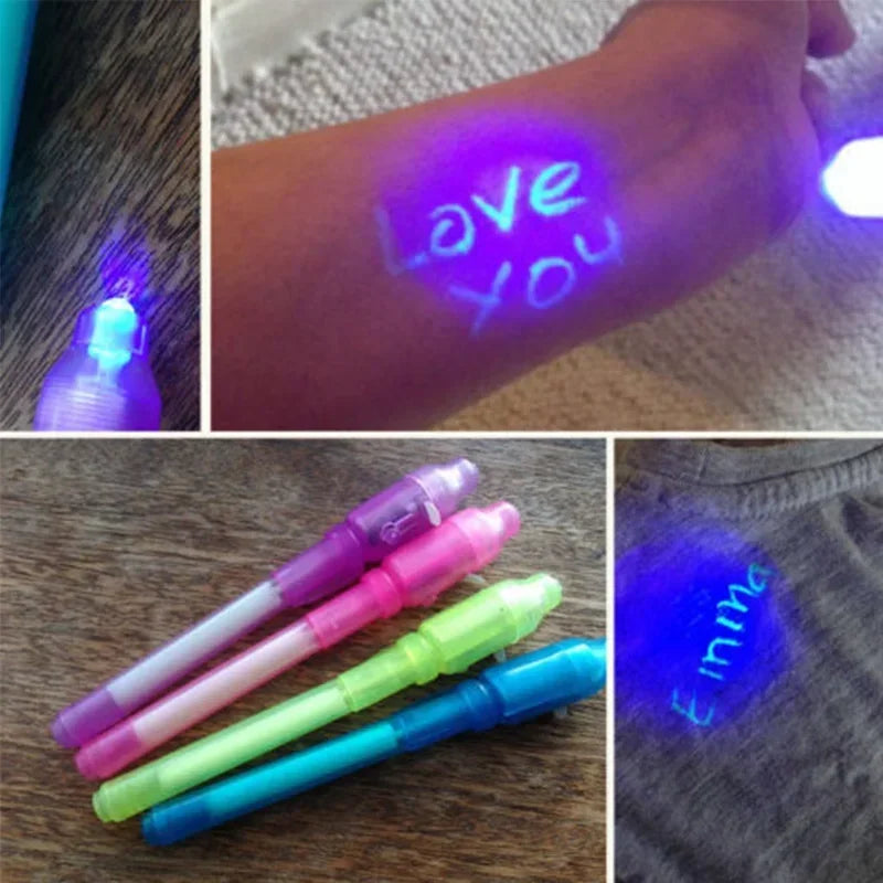 UV Invisible Ink Pens