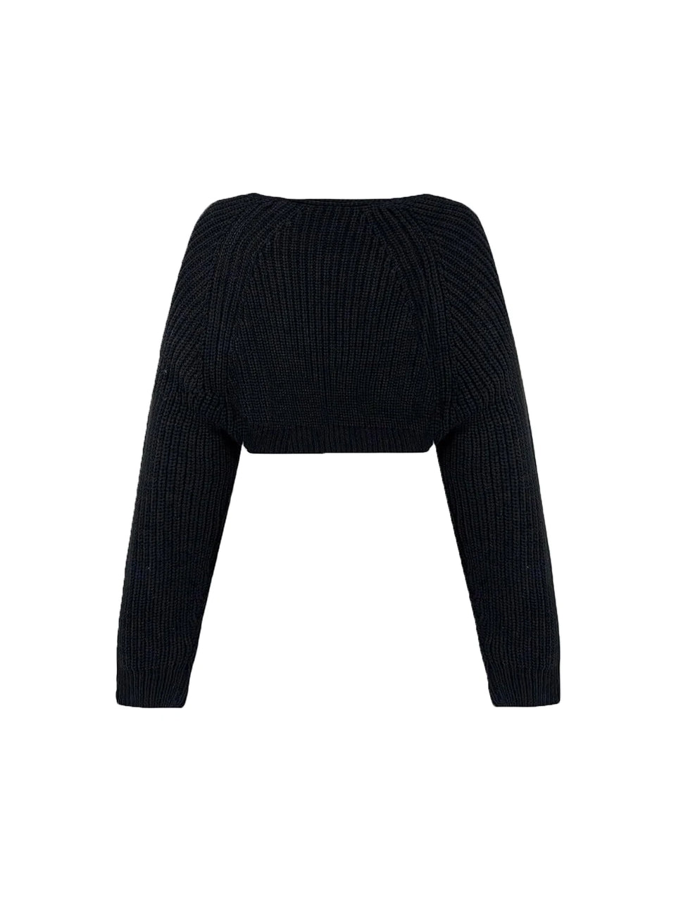 Women's Ribbed Open-Front Cardigan