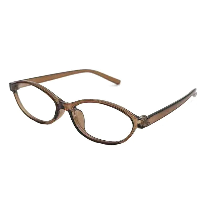 KLASSNUM Small Oval Sunglasses Women Vintage Brand Designer Y2K Sun Glasses 90s Fashion Cats Eye Shades Female Eyewear UV400
