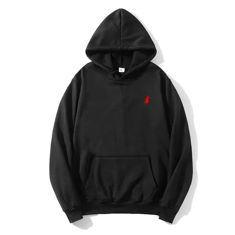 2026 Spring Hot Sale Hoodie Outdoor Sports Hoodie Printed Horse Pattern Design Trendy Top Casual Hoodie; Fashionable Home Hoodi