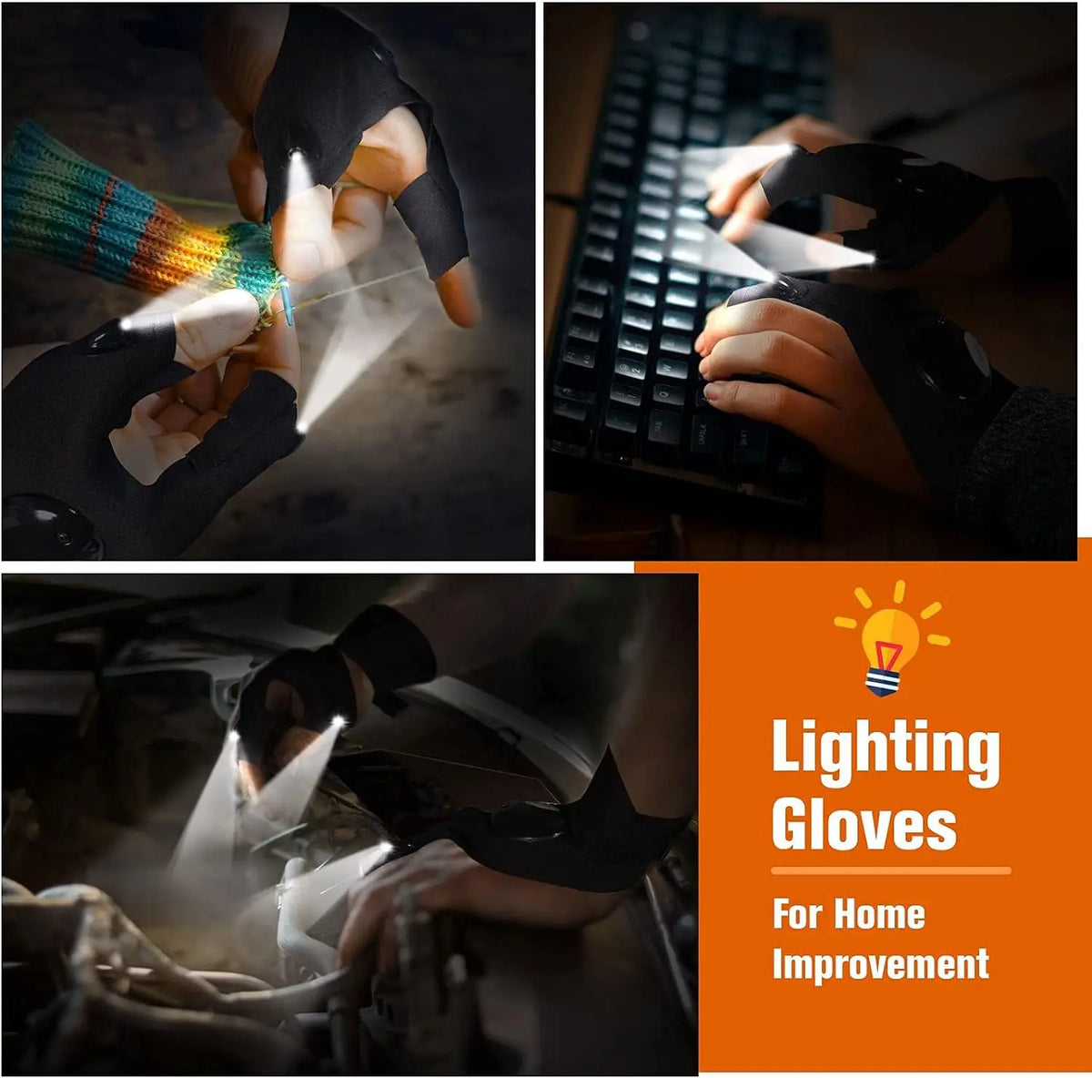 Lighted Gloves