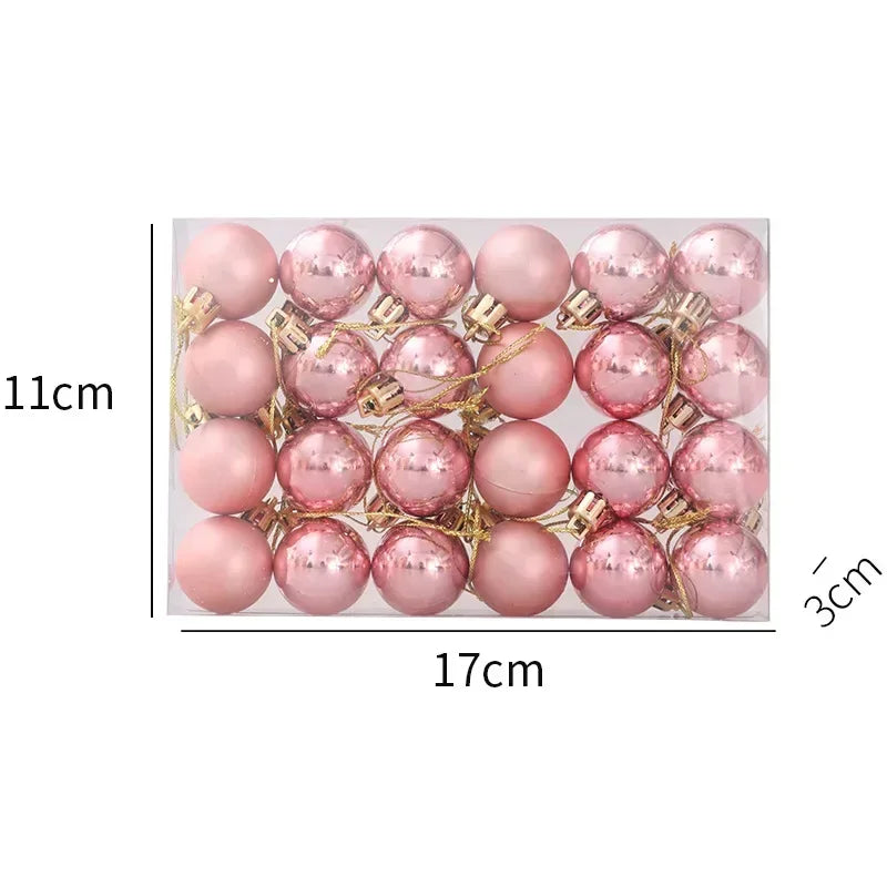 Christmas Ball Ornament Set