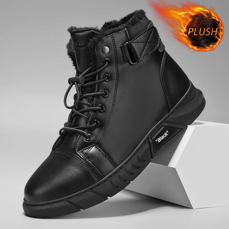 Men's Fleece-Lined Winter Boots