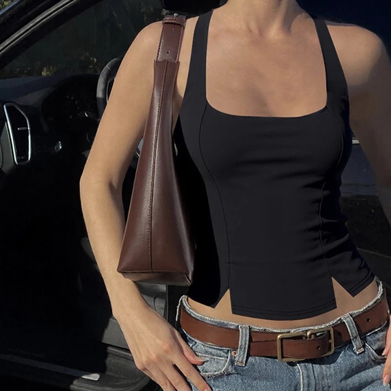 Women's Halter Crop Top