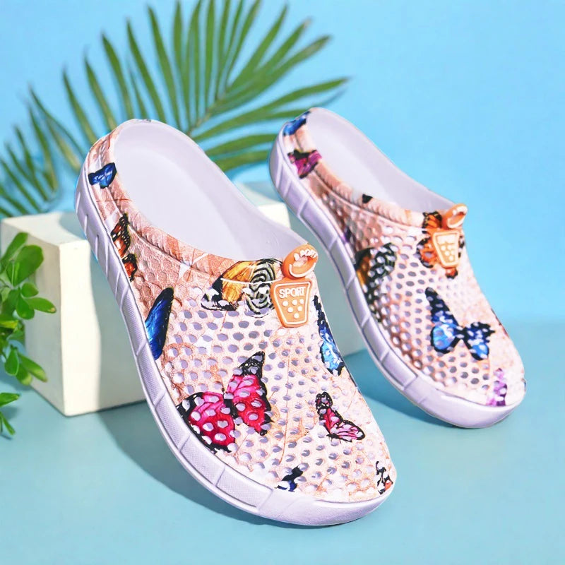 Women's Printed Clogs