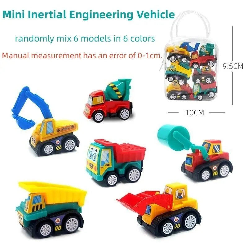 Mini Pull-Back Vehicle Set