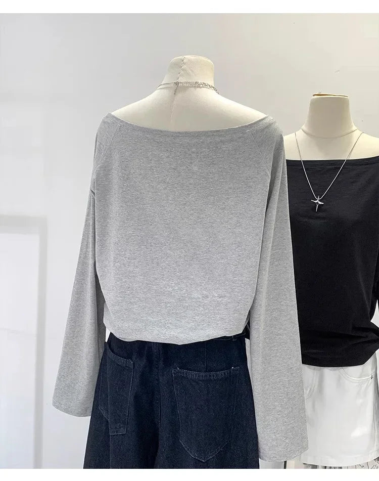 Women's One-Shoulder Shirt