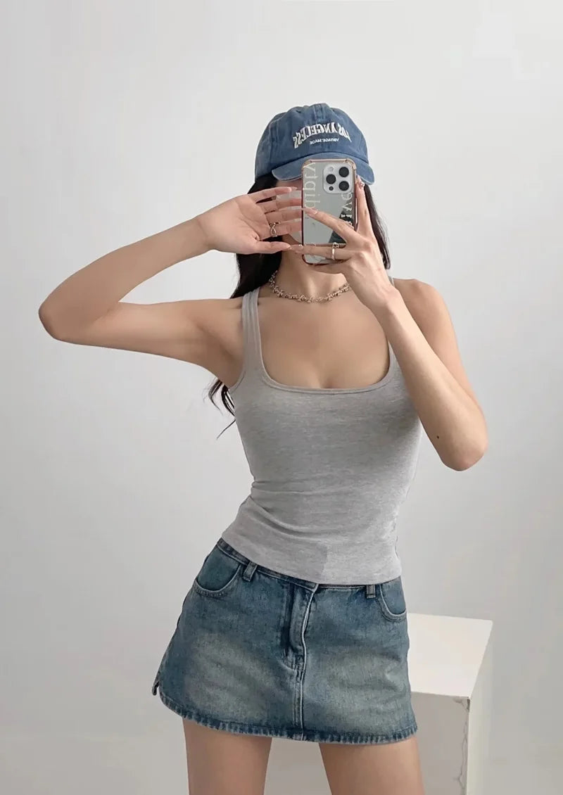 Women's Square-Neck Tank Top