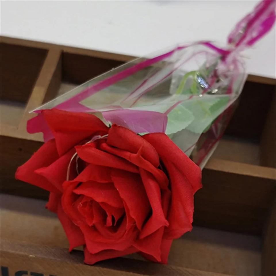 Light-Up Artificial Rose