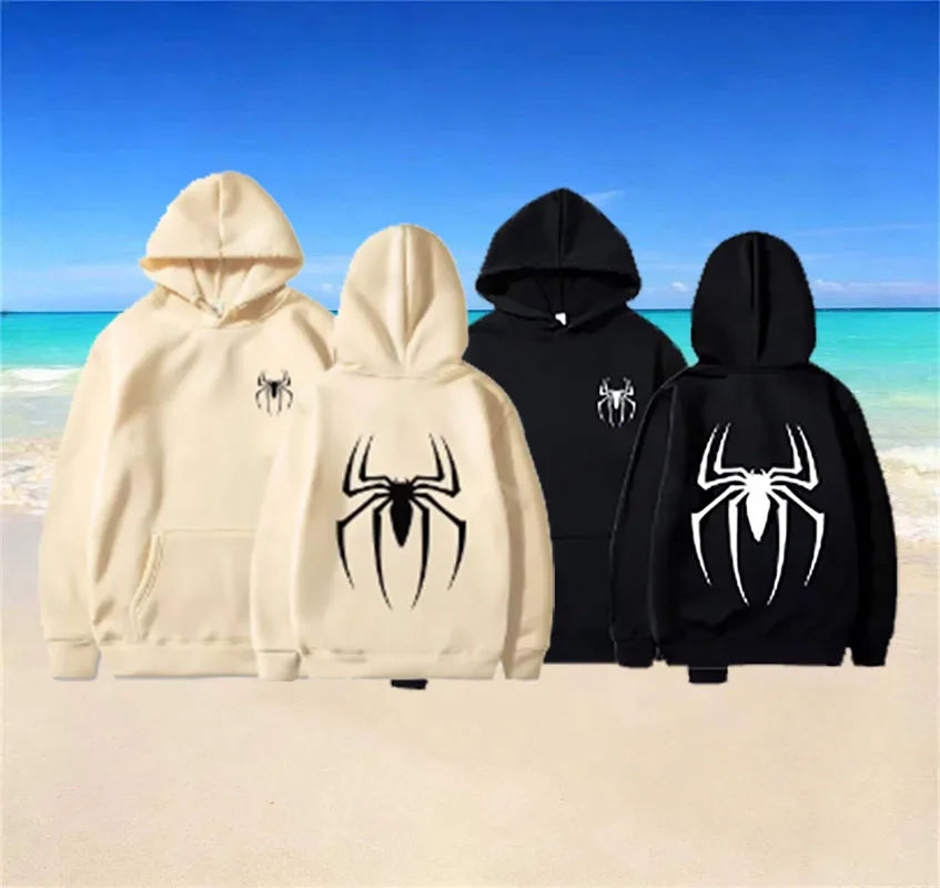 Y2K Spider Graphic Hoodie