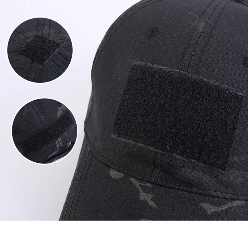 Camouflage Baseball Cap Outdoor Sports Hiking Fishing Hunting Caps Sunscreen Casual Sun Hats For Men Women
