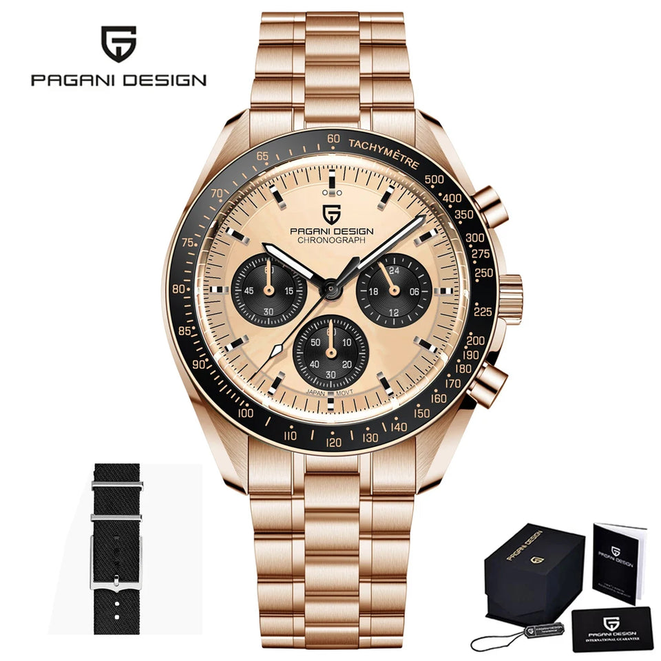 PAGANI DESIGN Men's Quartz Watch