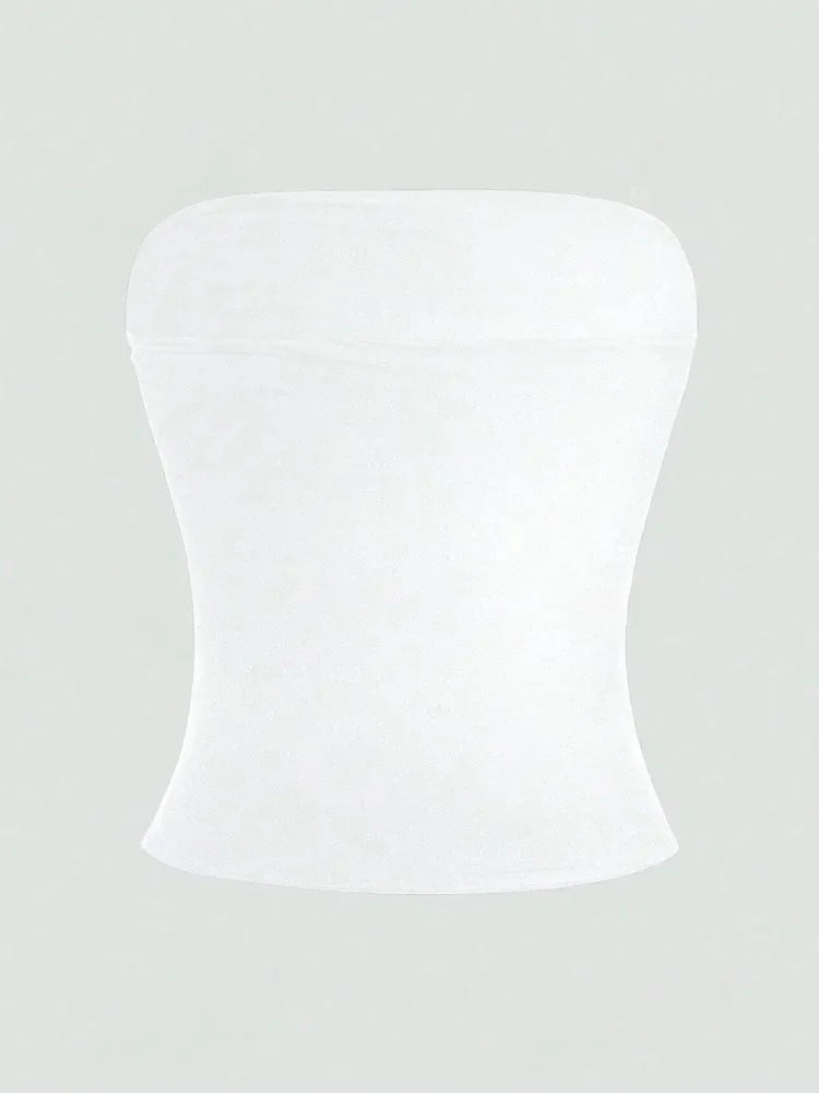 Women's Floral-Print Tube Top