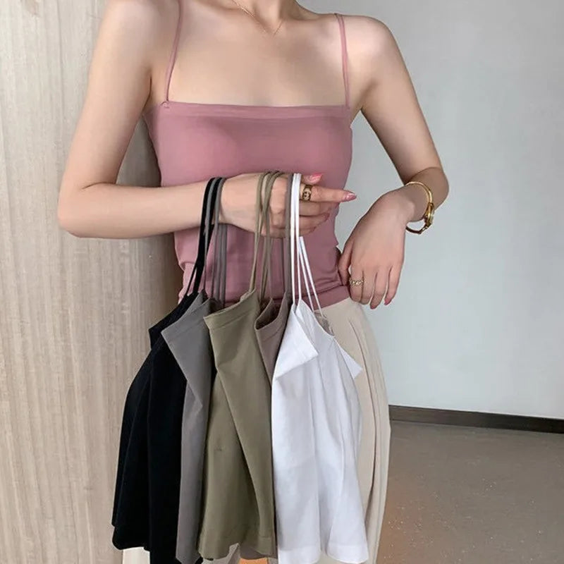 Women's Lace-Trim Cami Top